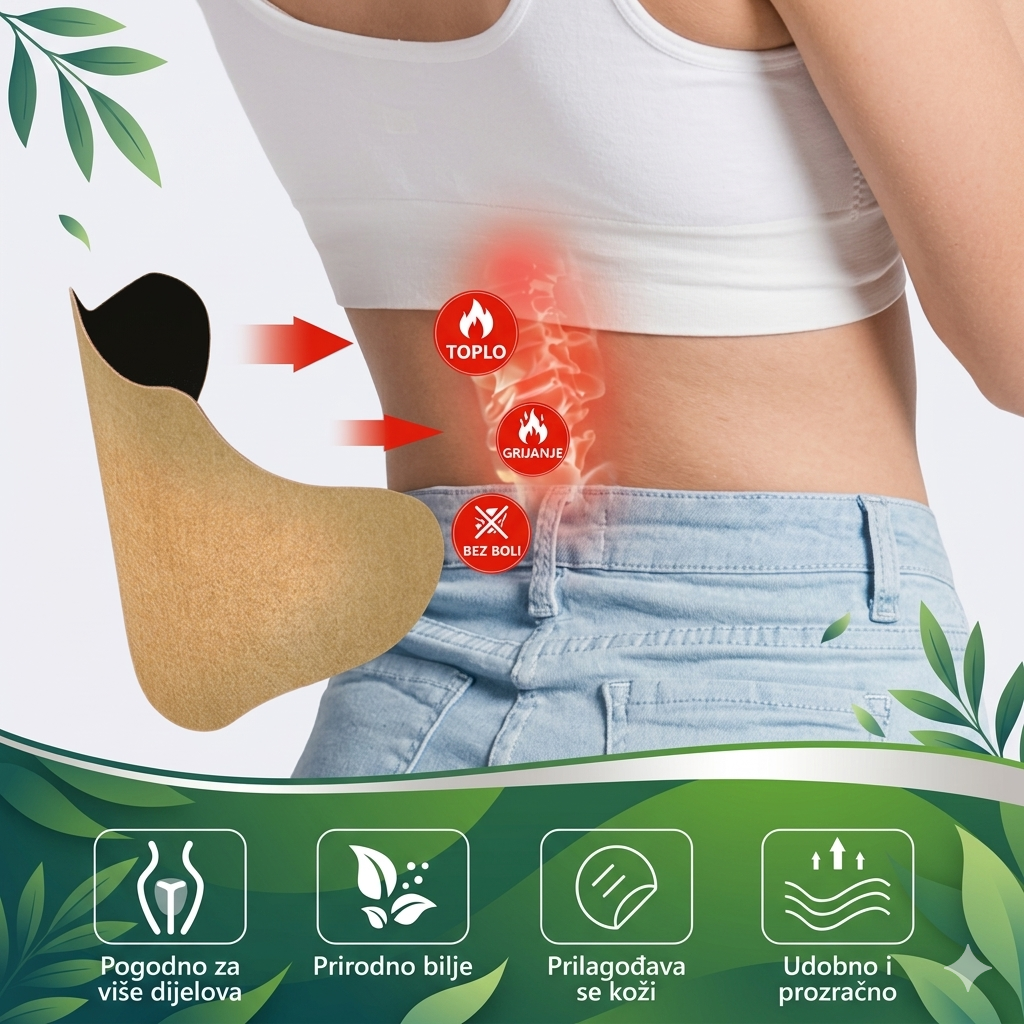 Set od 30 termalnih flastera protiv bolova